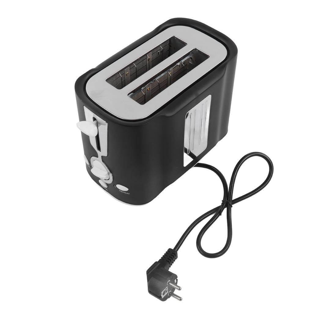 Bread Machine Household Small Mini 850W Stainless Steel Bread Sandwich Reheat Breakfast Machine