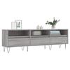 VidaXL Meuble TV sonoma gris 150x30x44,5 cm bois d'ingénierie 831282