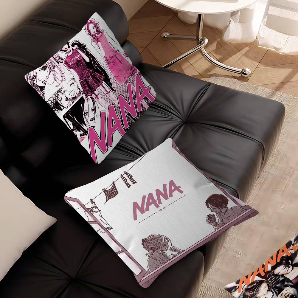 Anime NANA Pillow Anime Pillow Sofa Bed Head Pillow Cover Cushion Cover 45x45 cm Fashion