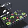Phone Case For iPhone 15 16 14 13 11 12 Pro Max X XR XS 7 8 Plus SE Transparent Soft Cover Fundas Cartoon Cute Pig Panda Avocado