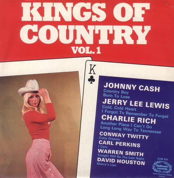 

LP Record VARIOUS - Kings Of Country, Vol. 1 SHM856 Hallmark Record 1974 UK Folk Used