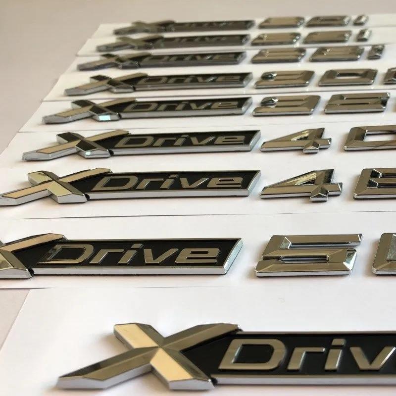 Geeignet für BMW Türverkleidung Seitenemblem x1 x4 x5 x6 x3 Modifikation Kotflügel XDrive35i Emblem Autoaufkleber tn2