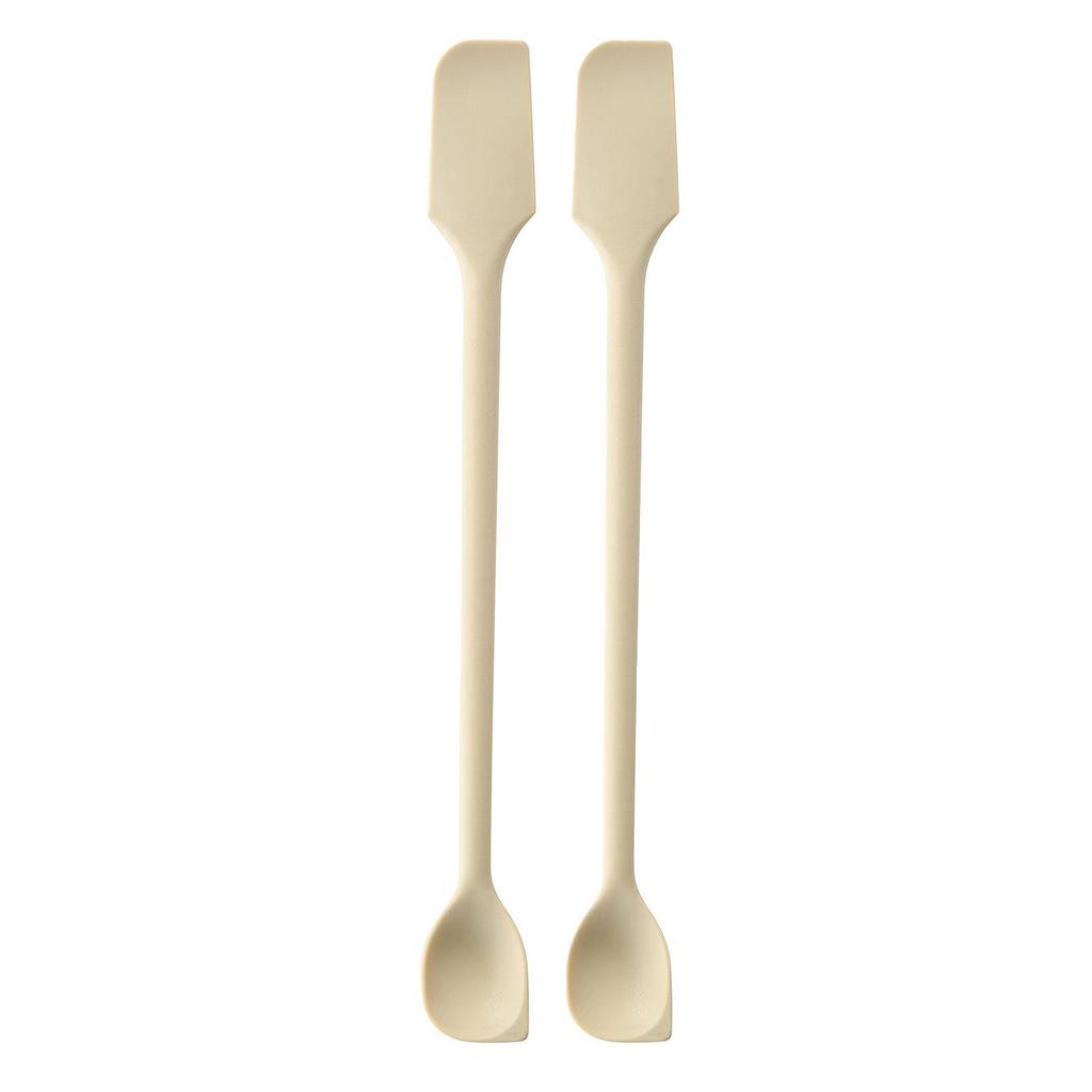 Dual-Head Silicone Jam Scraper & Spatula Set