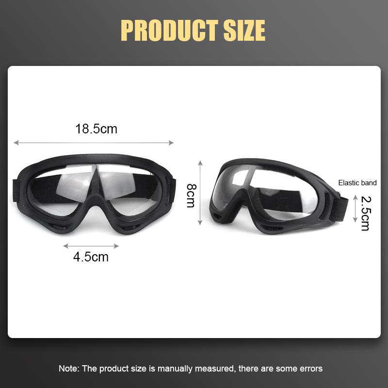 Retro Motorcycle Goggles Outdoor Sport Safety Spectacles Skiing Windproof Goggle Spectacles Eye Protection Motorcycle Accessories