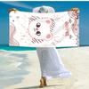 1pc Kpop Team8 Beach Towel, Comfortable and Thick, and Swimming/Bath/Picnic/Camping Towel, Suitable for Seaside Beaches