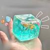 Volwassenen Squishy Oceaan Blokken Stressballen Langzame Stijging Squishy Speelgoed Autisme Sensorisch Speelgoed Stress Angst Verlichting Fidget Speelgoed Cadeaus Bulk