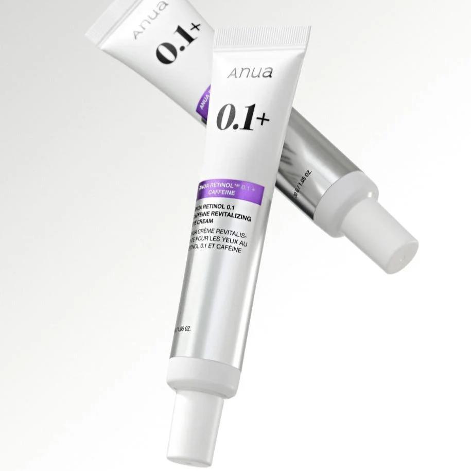Anua Creme Revitalizante para Olhos Retinol 0.1 + Cafeína 30g