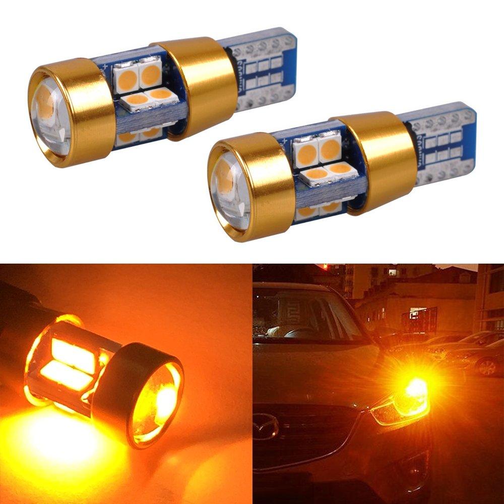 Futwod Position Lamp, T10 LED, Amber, Orange, Yellow, LED Bulb, T10, Number Light, Clearance