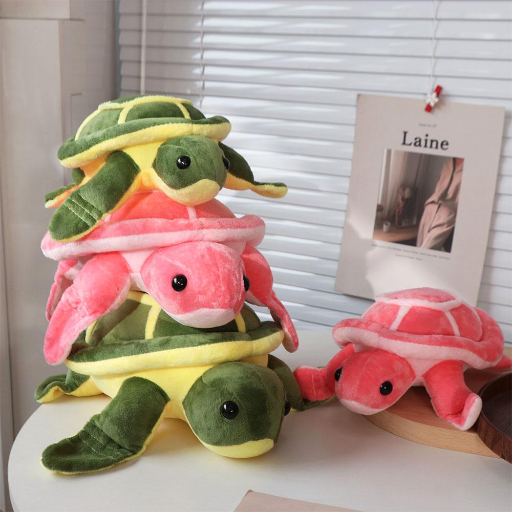 Fluffy Tortoise Stuffed Toy Stuffed Doll Animal Sea Turtle Pillow Kids Birthday Christmas