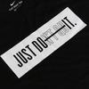Nike Round Neck Regular Fit Solid Color Embroidered Badge Short Sleeve T-Shirt Men T-Shirts Black 923543-010