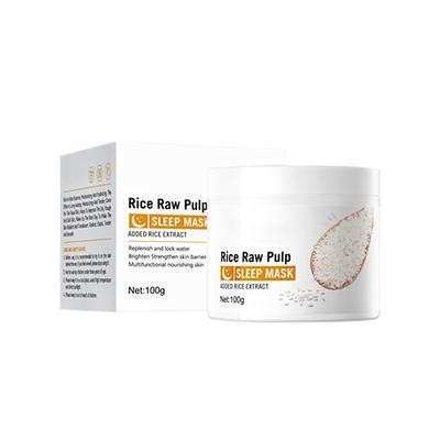 Rice Water Overnight Sleeping Mask – Intensive Hydration & Brightening Night