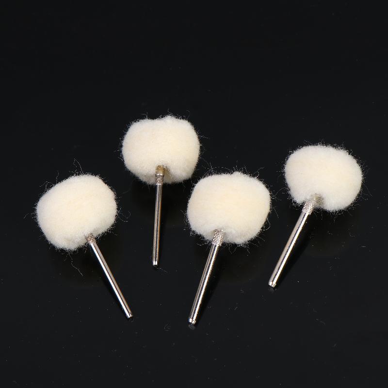 10Pcs Mini Grinding Sanding Head Abrasive Disc Felt 2.35/3Mm Shank Buffing Wheels Metal Polish Brush Drill Rotary Tool