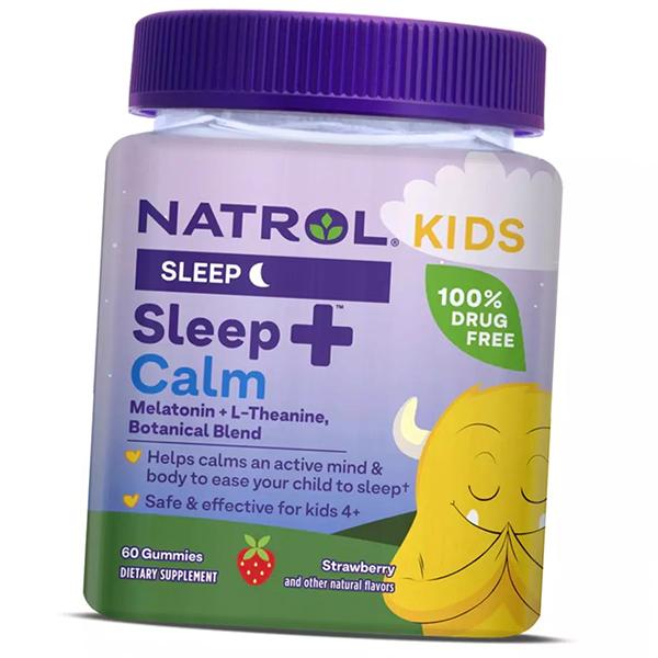 Healthy Sleep for Kids, Kids Sleep + Calm, Natrol  60tab Strawberry (72358035)