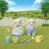 [Sylvanian] 5736-Flora Rabbit Siblings’ Flower Gardening