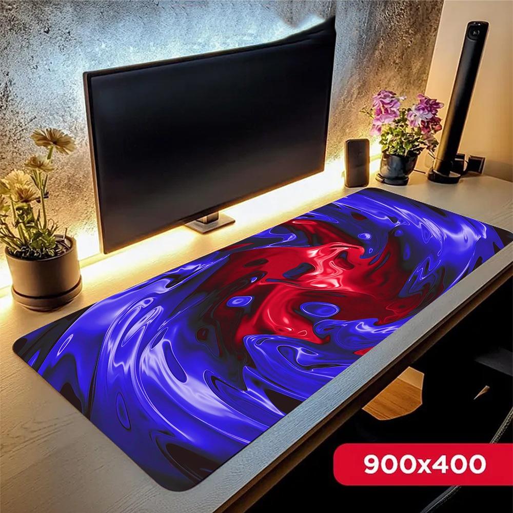 Mouse Pad Newest Strata Liquid Gamer Computer Accessories Keyboard Table Mat Cool Colorful Mousepad Gaming Laptop Desk Mat