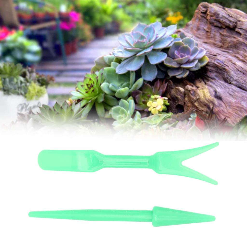 20Sets Small Seed Planter Strong Practicality Small Portable Comfortable to Use Seedling Remover for Vegetable Planting