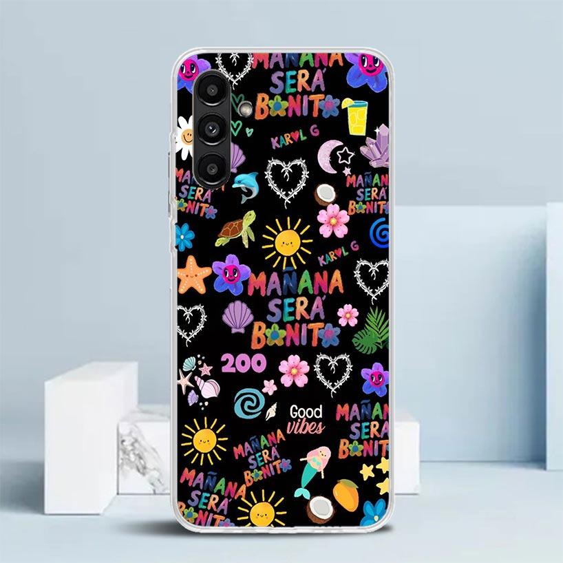 

Karolg M-Manana Sera B-Bonito Cover for Samsung Galaxy A17 A37 A57 A16 A26 A36 A56 A15 A14 A55 Phone Case A13 A53 A25 A35 A24 A3 Samsung A05S