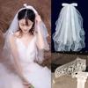 Feenwald Brautkopfschmuck Schleier Set - Perfekt für Hochzeit, Heiratsantrag oder standesamtliche Trauung.