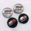 4Pcs 56mm 60mm GR Sport Logo Badge Car Wheel Center Cap Hub Covers Stickers For Toyota Fortuner Verso Prius Hiace Yaris Corolla