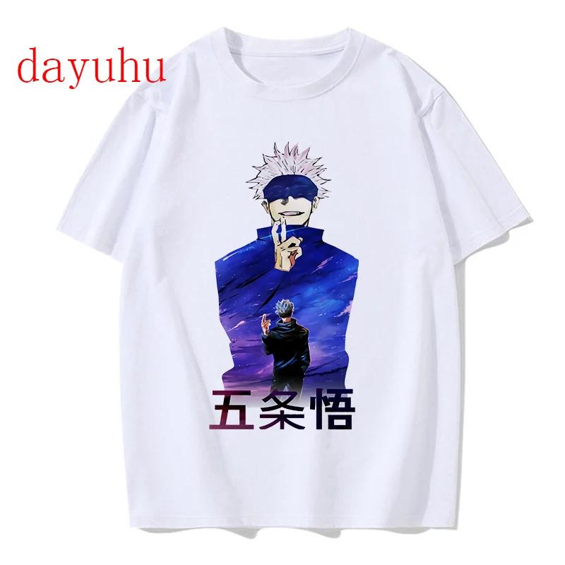 

Tshirt Manga Japanese Anime Jujutsu Kaisen T Shirt gojo satoru Tops Yuji Itadori Graphic Tees Cool T-shirt 90s S