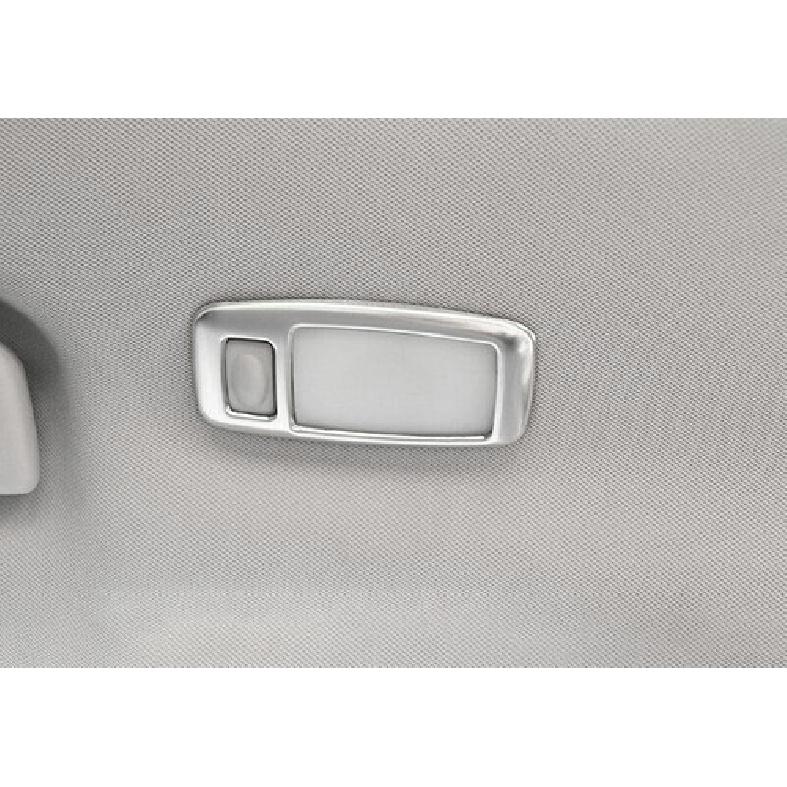 Fit For Nissan Altima/Teana - Silver Steel Rear Reading Light Cover Trim