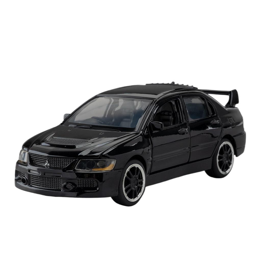 

1/32 Mitsubishis Lancer Evolution IX 9 Alloy Car Model Diecast Simulation Metal Toy Vehicles Car Model Collection Childrens Gift чёрный