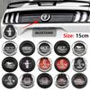 Car Sticker 150mm Car Trunk Emblem Sticker for Ford Mustang 5.0 Shelby GT500 Cobra GT Logo Badge Tail Decoration Auto Styling Ac