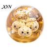 Soft Tactile Toy Steamed Bun Stress Ball, TPR Dumpling Squeeze Hand Therapy with Mini Inside, Slow Rising Fidget for Adults Relaxation