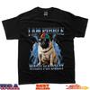 I Am Pibble Wash My Belly Funny Dog Clean My Belly Meme 100% Cotton T-shirt Mens Tees Top