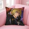 Classic Anime S-Sakamoto Days Pillow Case Anti-Dustmite Pillowcase Invisible Zipper Silky Short Plush Sofa Cushion Cover