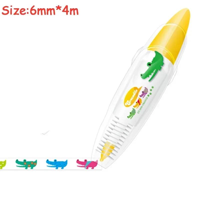 Kawaii Correction Belt Kawaii Accessories Girls Hand Account Decorative Stickers Marker Pen School Stationery Office Supplies