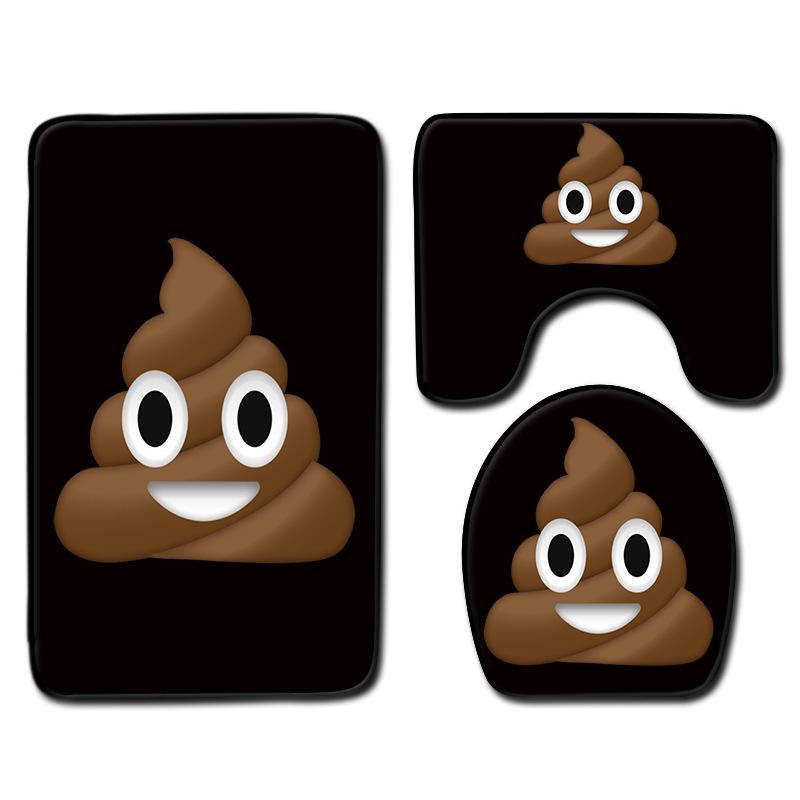 Animal Tree Print Bathroom Decorative Carpet Non-Slip Floor Mat Door Mat