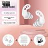 Noise Reduction Silicone Earplugs: Soundproof, Anti-interference, Perfect for Sleep and Reading
