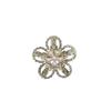 Luxury Coco-Style Pearl Brooch: Elegant Alloy Flower Pin for Suit, Coat, or Trench Accessory
