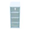 1pc Drawer Type Storage Box Transparent Multi-Layer Plastic Organizer For Cosmetics Jewelry Keys Desktop Dormitory Container
