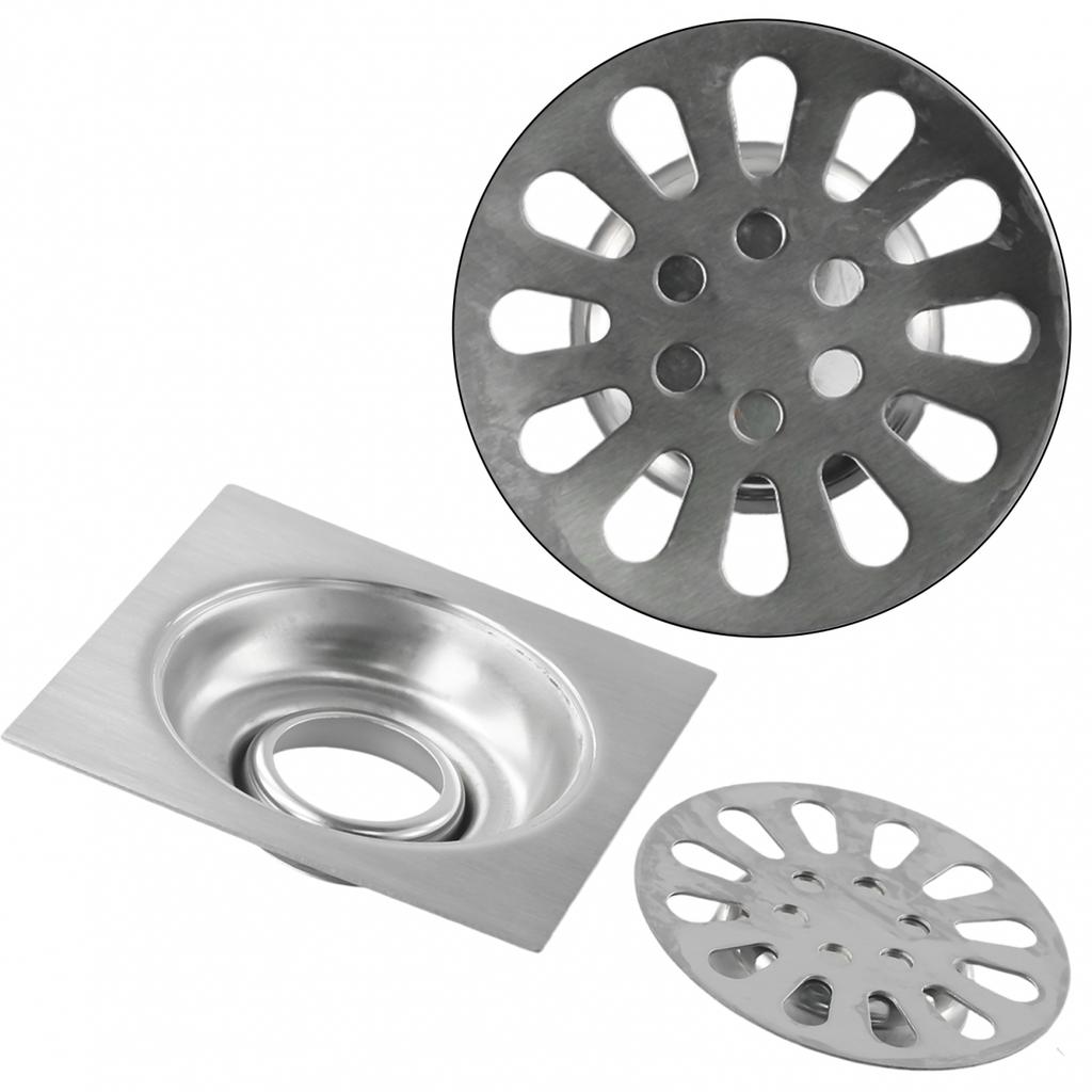 Instalare Ușoară Model Grilă Sifon de Pardoseală Oțel Inoxidabil