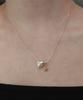 Tatiana (Silver 925) Chocolat Heart Star Dangle Necklace Nz2162