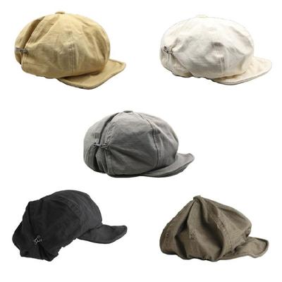 Trendy Berets Japanese Style Unisex Headwear Accessory for Women Men Cabbie Hat for Halloween Cosplay Party Outfit
