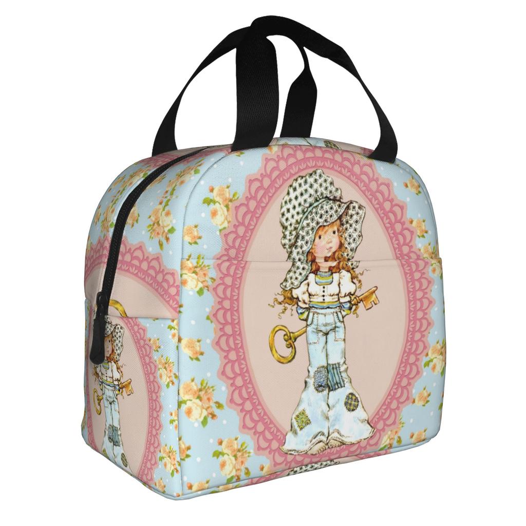 Cartoon S-Sarahs K-Kays Lunch Bag Men Women Kawaii Girl  Cooler Thermal Insulated Lunch Boxes for Adult Office