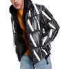 Armani Exchange FW22 Letter Logo Print Stand Collar Warm Down Jacket Men Jacket Black 8NZBP8-ZNULZ-22AR