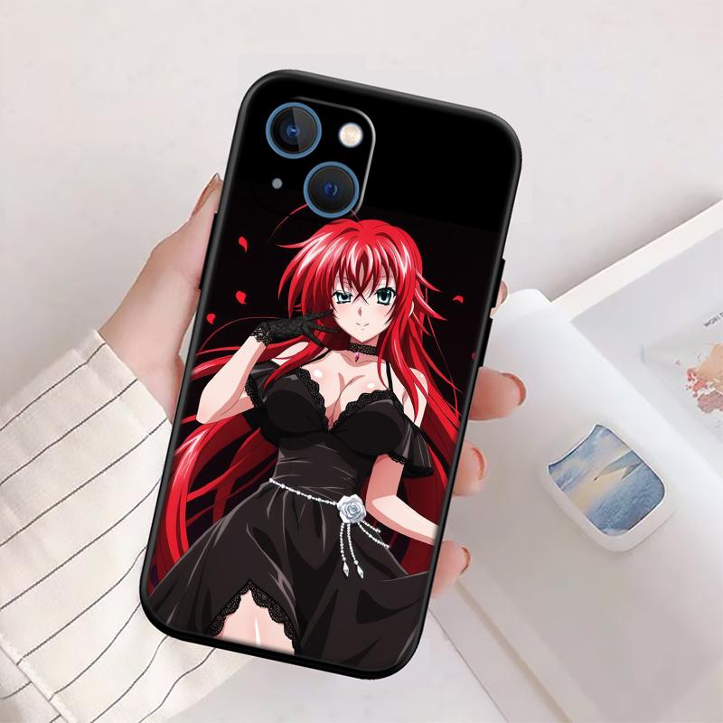 BH37 Rias Gremory Phone Case for Samsung Galaxy S20 S21 S22 Ultra FE + Plus A21S A22 A24 A25 A26 A30 A30S A31