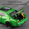 1:32 Hellcat DB12 Alloy Model Diecast Miniature Car Toy Doors Opened Pull Back Sound Light Vehice Party Souvenir for Friend
