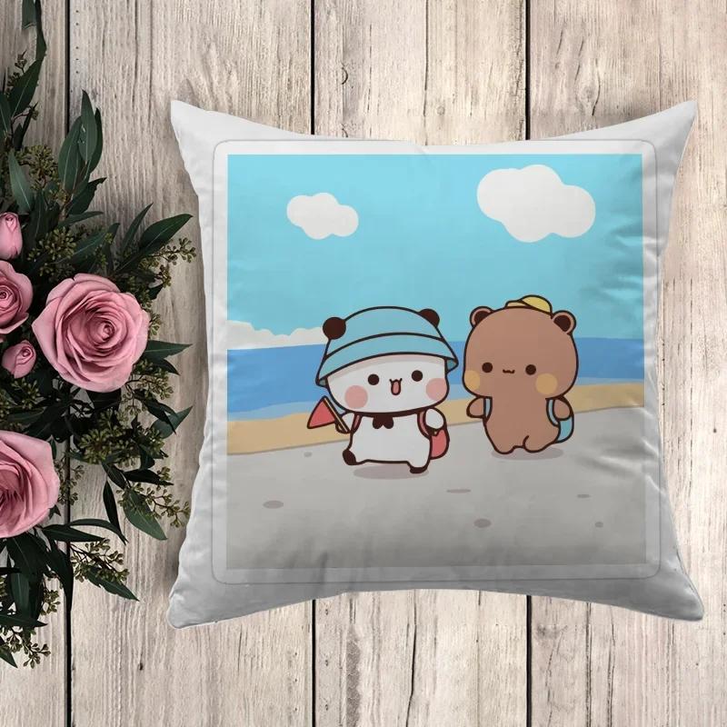 Anime Pillow Bubu Dudu Decorative Pillowcases for Pillows x Cushion Cover x Pillowcase Decor  Car Decoration Sofa