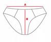 aM4446 WOMEN'S HIGH-WAISTED PANTIES ONLY XS/S