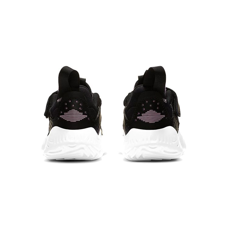 Jordan Delta Low Top Sports Casual Shoes Kids Sneakers Black Purple DB6198-016