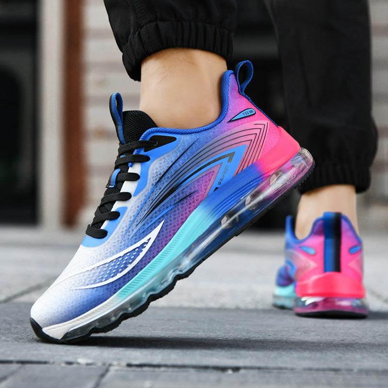 Onemix  New Running Shoes Men Air Cushion Sneaker Breathable And Non Slip Jogging Shoes Trainers Sport Shoes Men Large Size