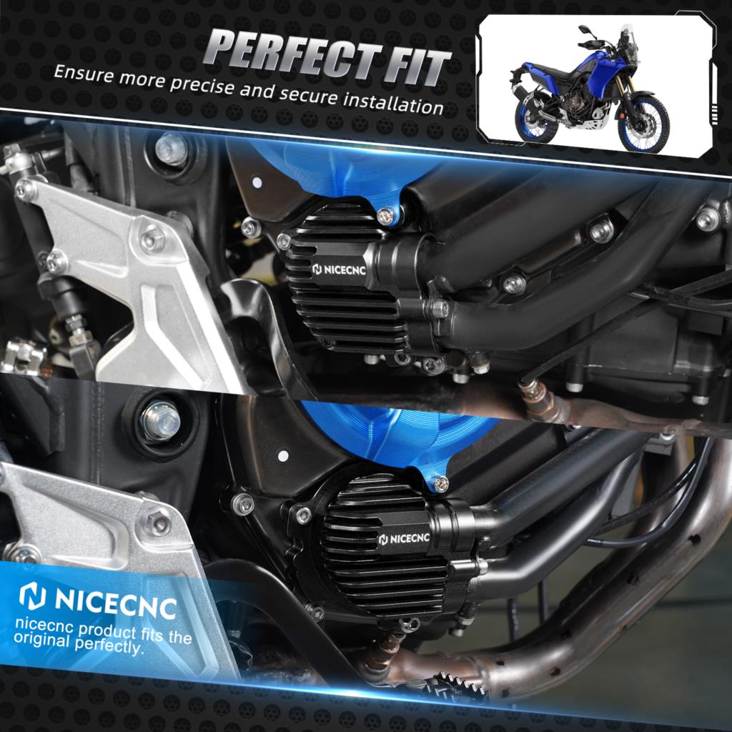For Yamaha Tenere700 XTZ700 2019-2024 Water Pump Cover Rally Edition 2020-2024 World Raid 2022 MT-07 2018-2020 XSR700 2018-2023