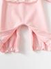Baby Girls' Thick Velvet Princess Bodysuit Jumpsuit - Autumn/Winter Outerwear