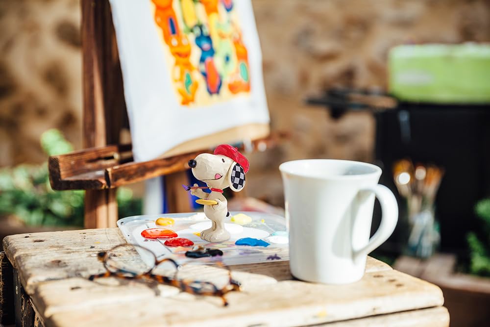 JIM SHORE Snoopy Artist Mini 6011956