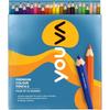 Navneet Youva|Premium Colour Pencil|Pack Of 24|Multicolor
